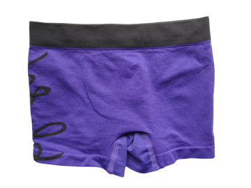Mb naadloze microfiber jongens boxershort 2090 paars achterzijde