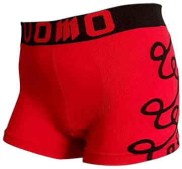 Mb naadloze microfiber jongens boxershort 2090 rood pop