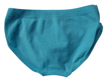 Mb naadloze microfiber meisjes slip b7012 blauw a
