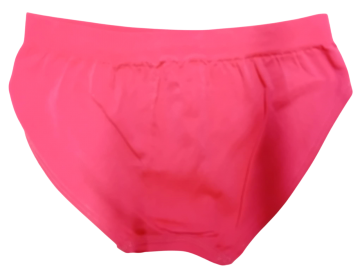 Mb naadloze microfiber meisjes slip b7012 framboos a