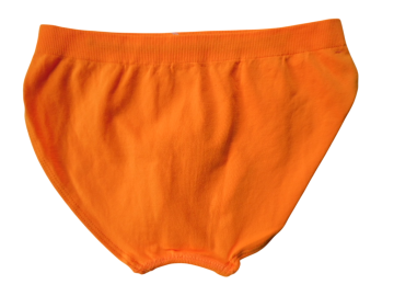 Mb naadloze microfiber meisjes slip b7012 oranje a