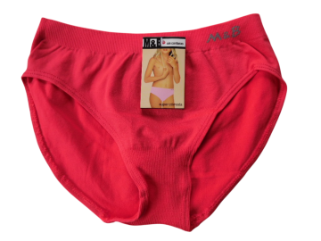 Mb naadloze microfiber meisjes slip b7012 rood