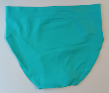 Microfiber dames slip blauw – M&B B6001, ruime maatvoering M en L