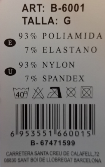 Microfiber dames slip lichtbeige – M&B B6001, ruime maatvoering M en L.