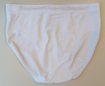 Microfiber dames slip wit – M&B B6001, ruime maatvoering M en L