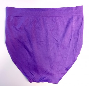 Microfiber dames slip paars – M&B B6002, ruime maatvoering maat XL en XXL