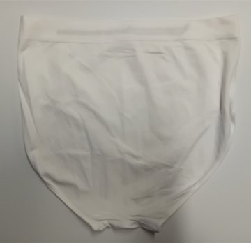 M&B dames slip – detail van microfiber stof, extra hoog taille model