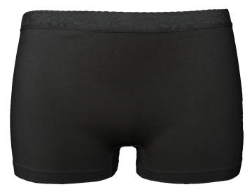 Naadloze dames boxers gianvaglia 3009 zwart