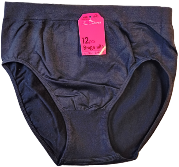 Naadloze dames slip mb  b6001 zwart