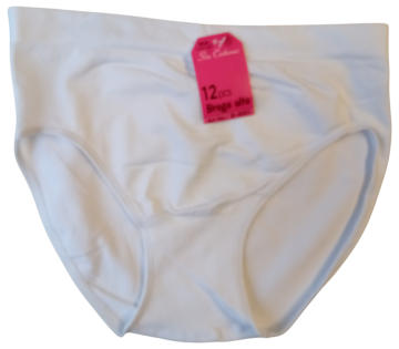 Naadloze dames slip mb b6001 witpng