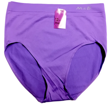 Naadloze dames slip mb b6057 paars