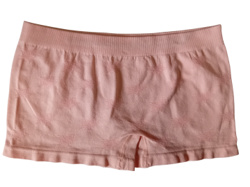 Naadloze meisjes boxers mb 7033 zalmroze achterzijde