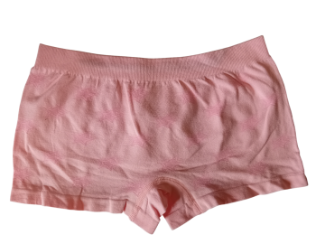 Naadloze meisjes boxers mb 7033 lichtroze achterzijde