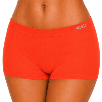 Oranje naadloze dames boxer stv s8059