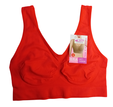 Stv elastische comfort bh  model 8908 oranje