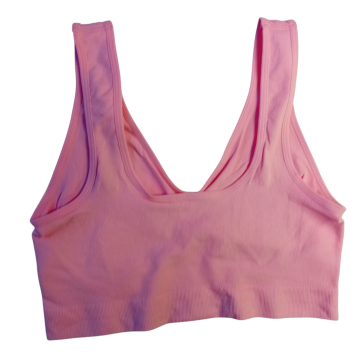 Stv elastische comfort bh  model 8908 roze achterkant