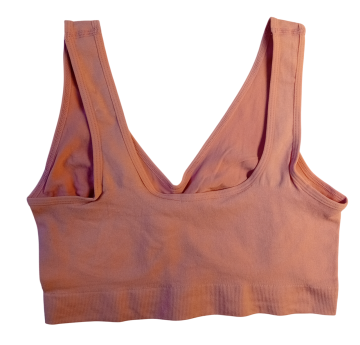 Stv elastische comfort bh  model 8908 zalm achterkant