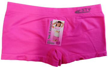 Stv meisjes naadloze boxers 6025   m roze