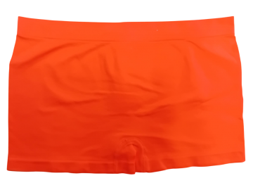 Stv naadloze microfiber dames boxer 8059 oranje achterzijde