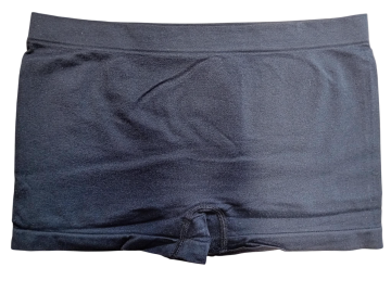 Stv naadloze microfiber dames boxer 8059 zwart achterzijde