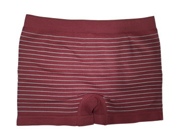 Stv naadloze microfiber jongens boxershort stv s5900 bordeaux achterzijde