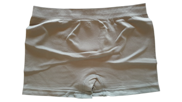 Stv naadloze microfiber jongens boxershort stv s5900 grijs achterzijde