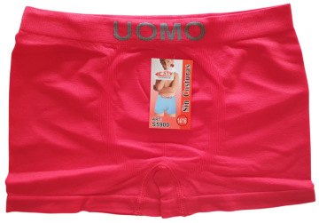 Stv naadloze microfiber jongens boxershort stv s5900 rood