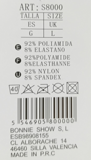 Microfiber dames slip zwart – STV S8000, elastisch en naadloos ontwerp label