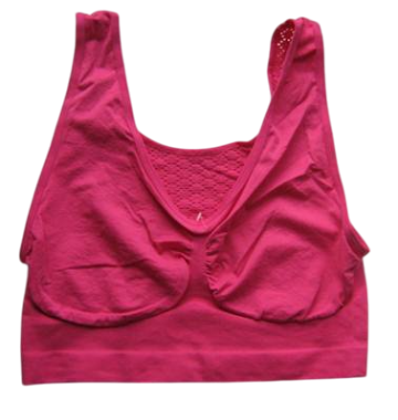 Sweet angel comfort bh xg024 antraciet donker roze