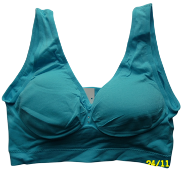 Sweet angel elastische comfort bh xg028 blauw