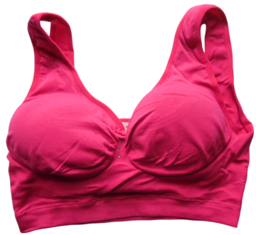 Sweet angel elastische comfort bh xg028 donker roze png