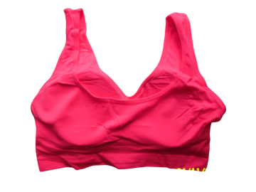 Sweet angel elastische comfort bh xg028 fel roze achterkant