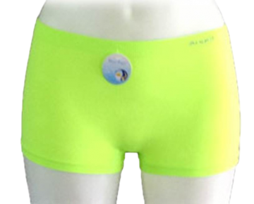 Sweet angel naadloze microfiber meisjes boxer xg1080 groen pop