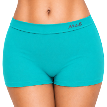 Turquoise naadloze dames boxer mb b6027